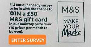 www.Makeyourmands.co.uk - Enter Marks and Spencer Customer Survey