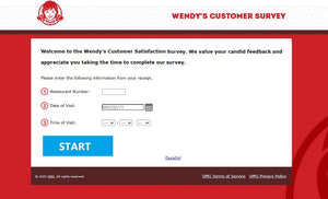 www.Talktowendys.com - Wendy's Customer Satisfaction Survey