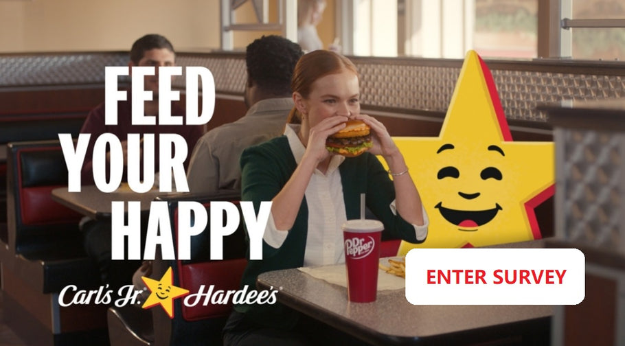 Enter Carl’s Jr. and Hardee’s Customer Survey