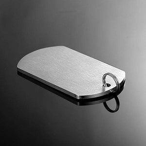 Mom To Daughter - Customized Stainless Steel Dog Tag Necklace