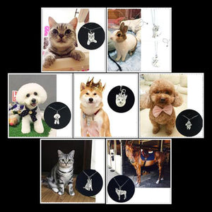Custom Pet Portrait Necklace